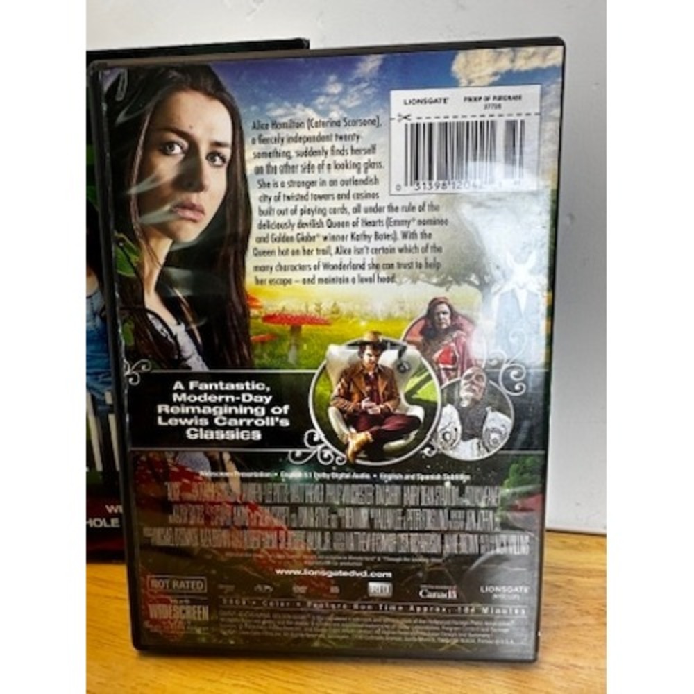 Alice DVD 2009 Syfy Mini-Series Caterina Scorsone Tim Curry Kathy Bates OOP - Picture 7 of 7